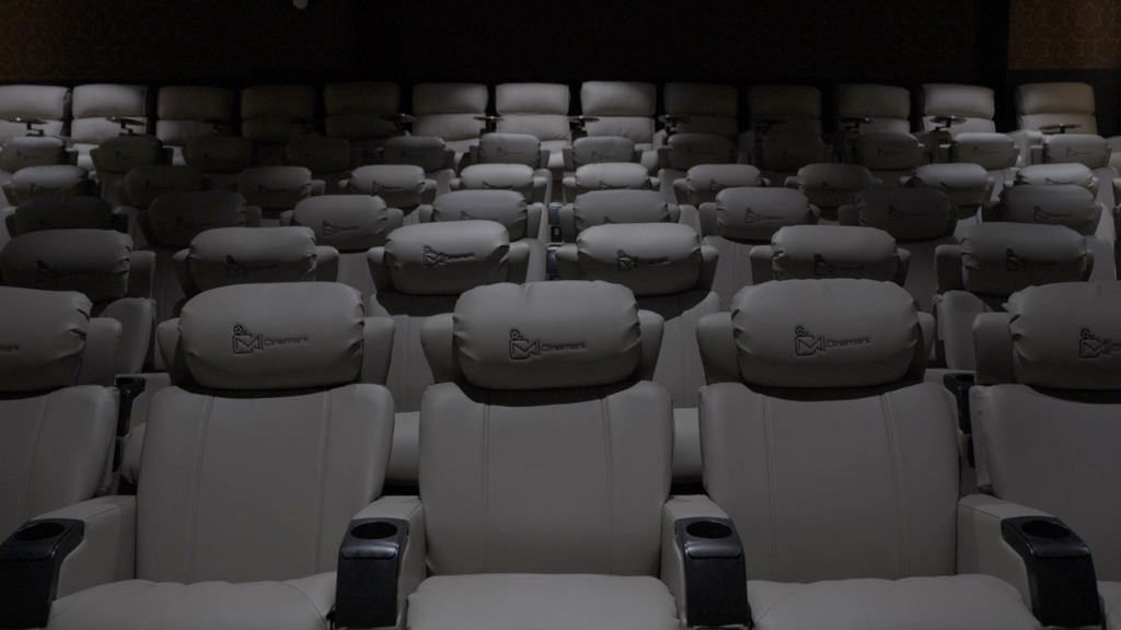 Cinemark Classic Platinum Leather Recliners